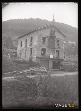Chantier de construction (Le Val-d'Ajol)